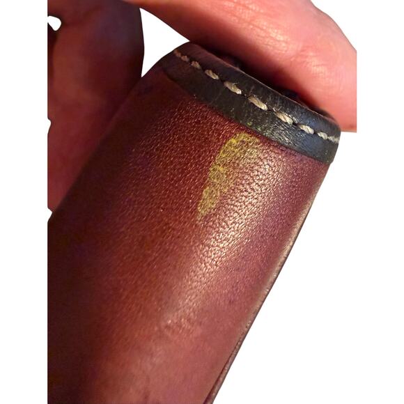 Coach Y2K, vintage bifold, leather wallet in brown and tan leather - Picture 11 of 11